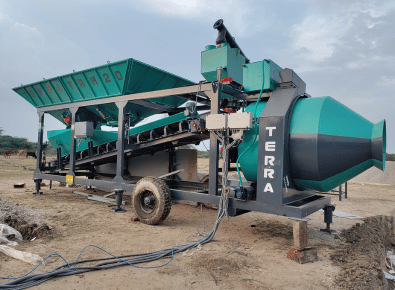Mobile Concrete Batching Plant TRM Series